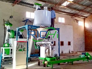 Cattle Feed and Chicken Feed Pellet Production Line