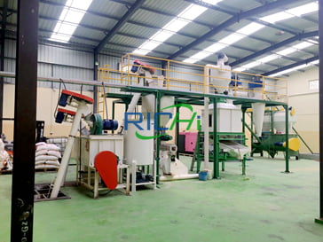 ruminant cattle feed pellet production plant