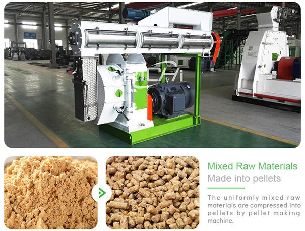 working principle of livestock feed pellet machine