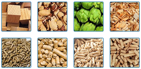 raw materials of straw pellets