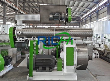 MZLH768 miscanthus pellet press