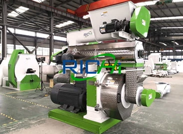 rice bran pellet machine