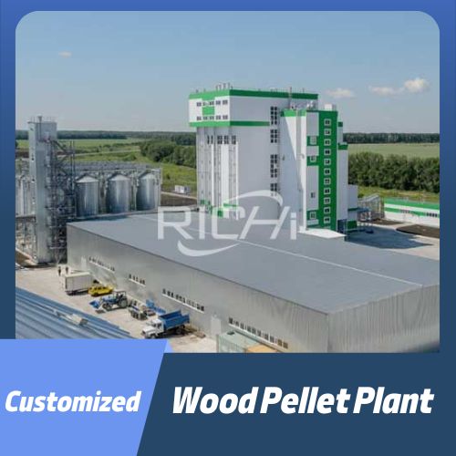 wood pellet production line