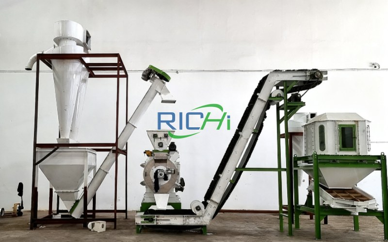 2-2.5THP high quality wood pellet mill line for sale Germany