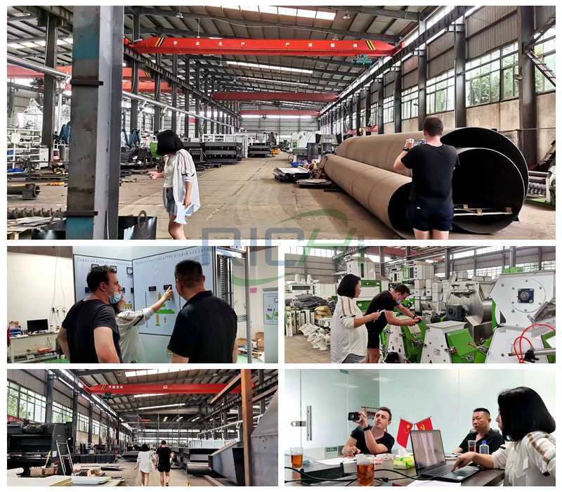customer visit the factory