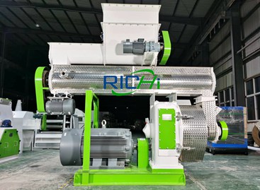 MZLH320 biomass pellet mill
