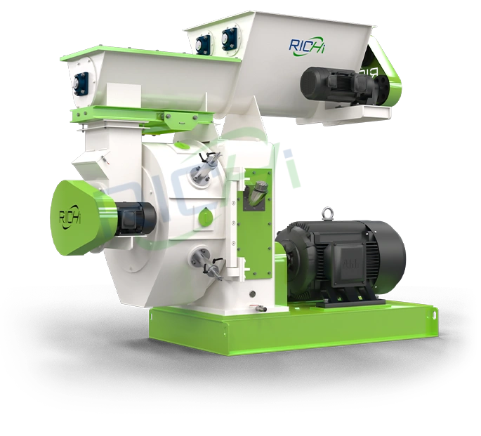 Rice husk pellet making machine