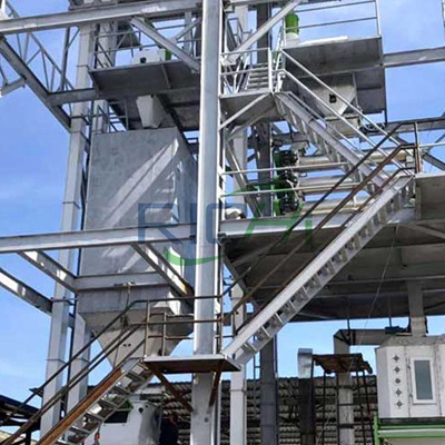 3-5 T/H Floating Fish Feed Production Line In Russia