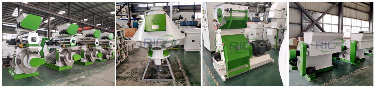 Main Equipment Of The 10-12T/H Forage Grass Pellet Production Line In USA