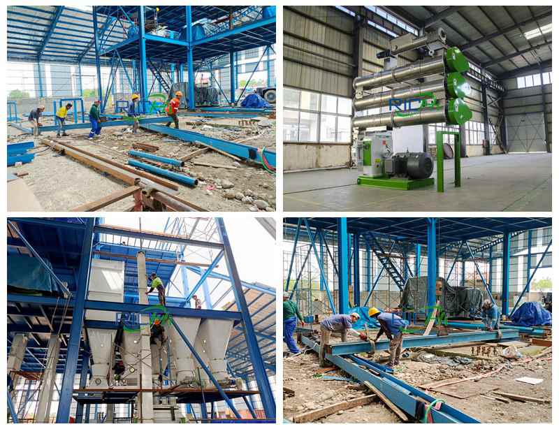 2T/H shrimp Feed Pellet Production Line in Indonesia