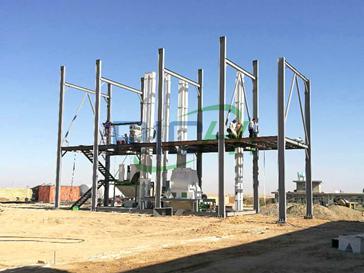 Turnkey Project -10T/H Animal Feed Plant with Silos