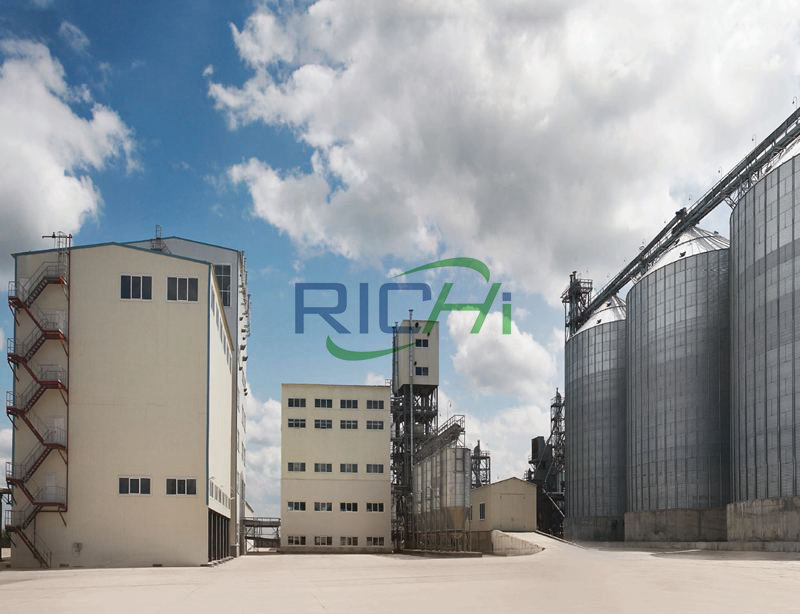 16T/h  animal feed processing plant project