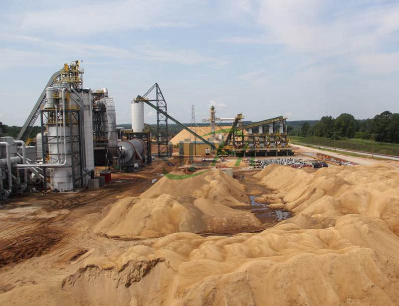 10 T/H wood pellet manufacturing plant in United States