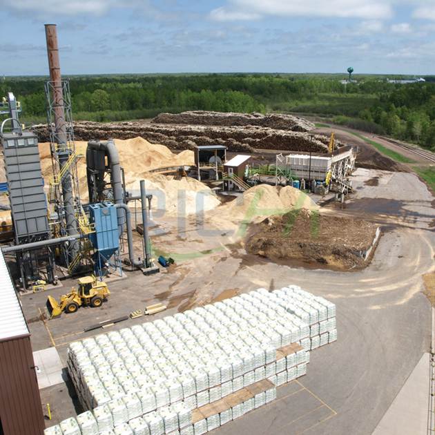 biomass pellet production line