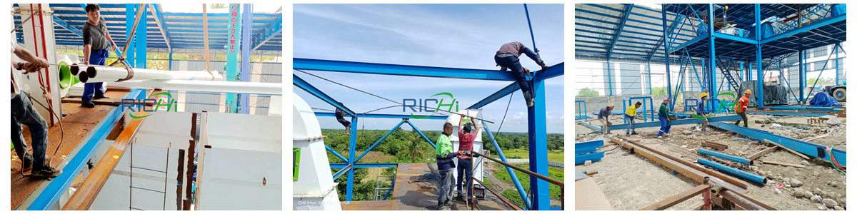 aqua feed plant installation