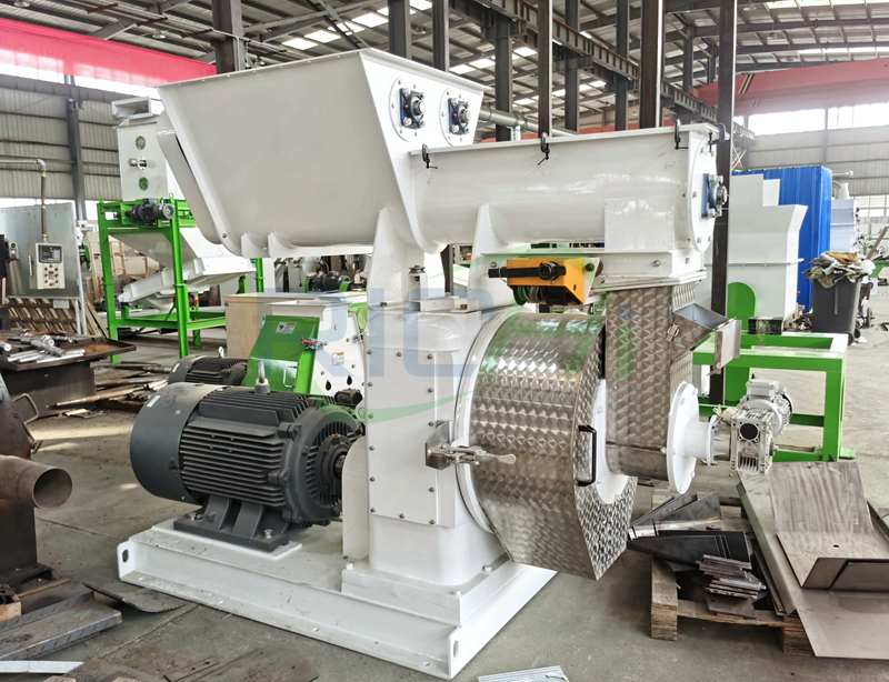 electric wood pellet mill