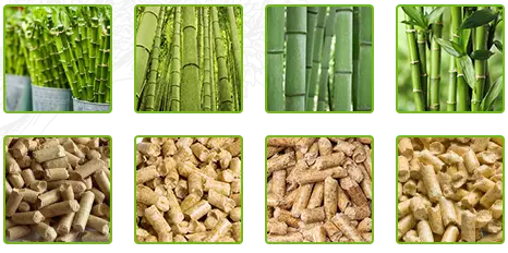 bamboo pellets