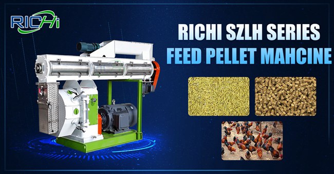How does livestock feed pellet mill work