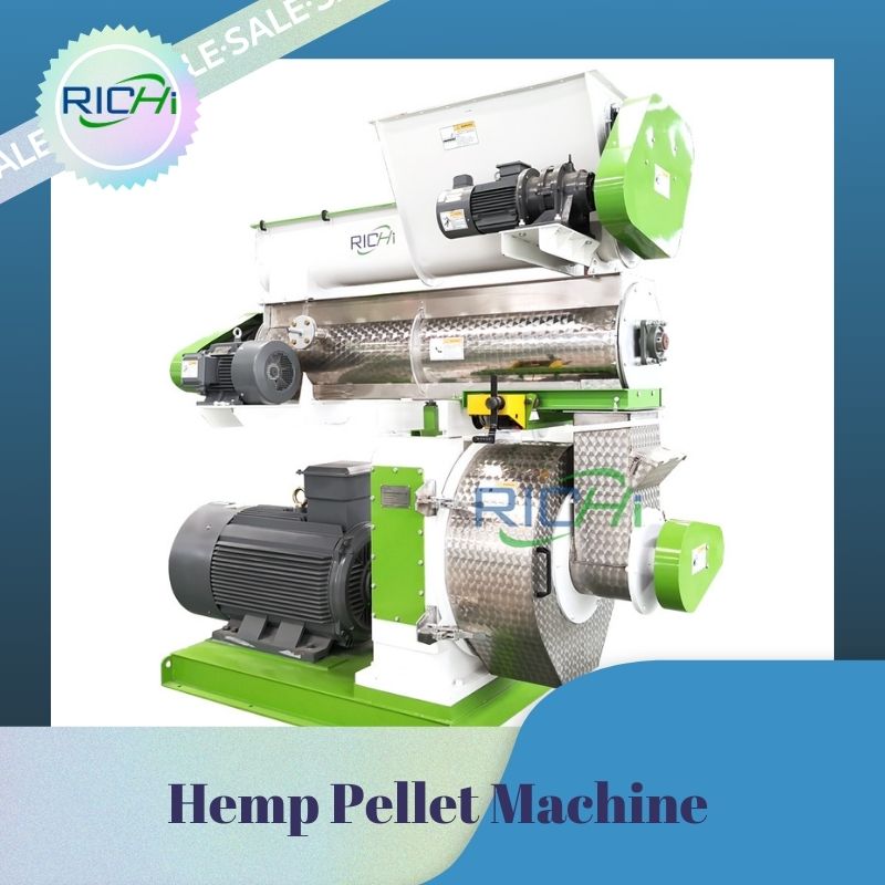 Hemp pellet machine