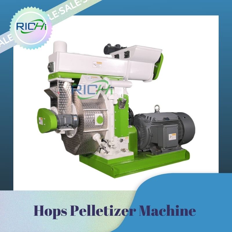 Hops pelletizer machine