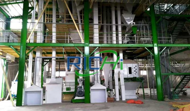 animal feed production line in Zimbabwe