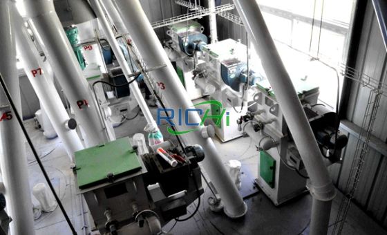 Features of animal feed plant in Iran