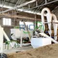 India Napier grass pellet production line