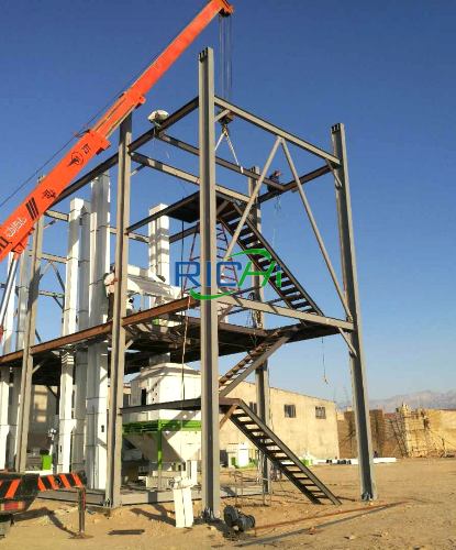 Overview of the full process service of Zimbabwe animal feed production line project