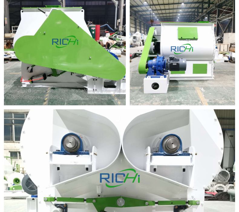 Product advantages of RICHI animal feed mixer machine