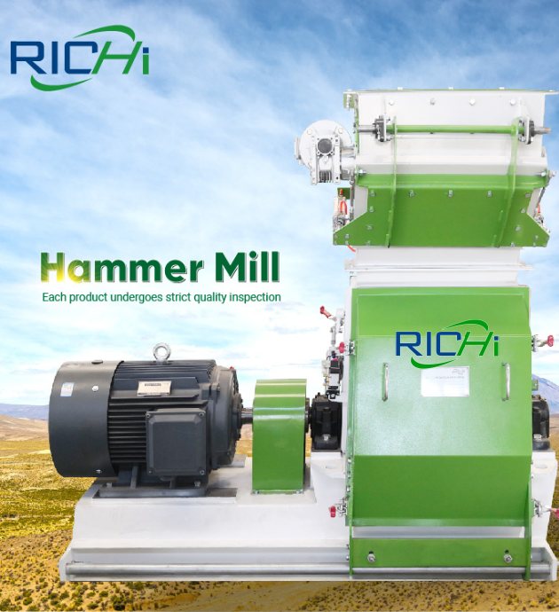 Working principle of animal feed hammer mill