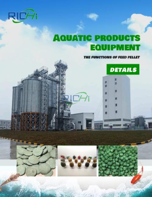 Characteristics of fish feed manufacturing plant