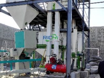 chicken feed production line in Uzbekistan
