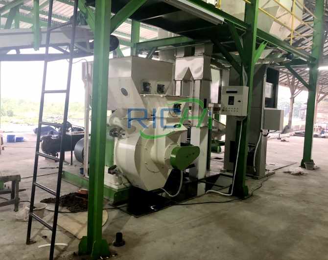 Indonesia 1-1.5T/H wood pellet plant
