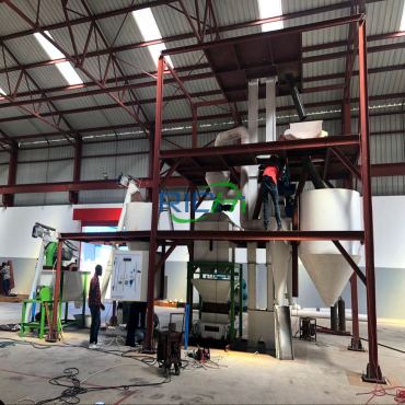 New Zealand 3-5 T/H broiler feed mill project