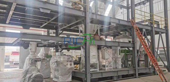 overview of the Animal feed mill in Peru project