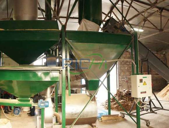 1–1.5 tons/hour wood pellet production line in Indonesia