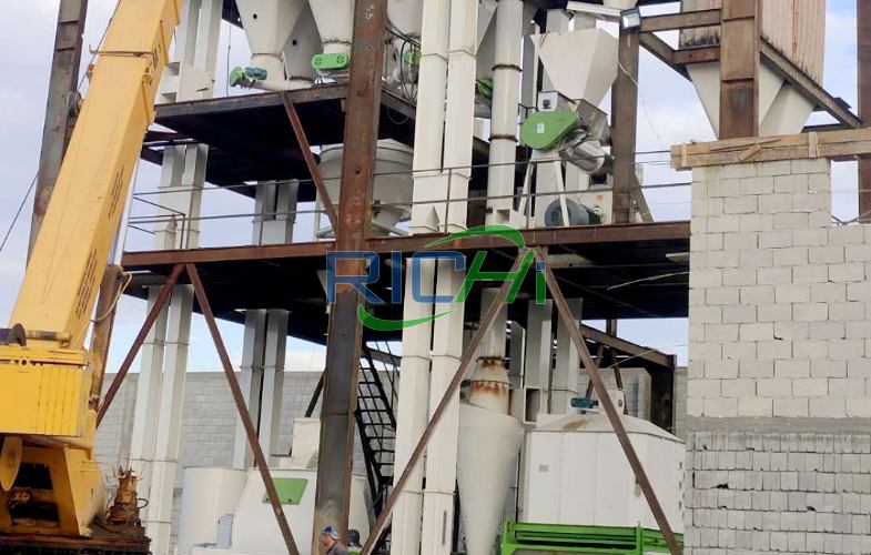 Afghanistan 10-15T/H Chicken Feed Plant Project