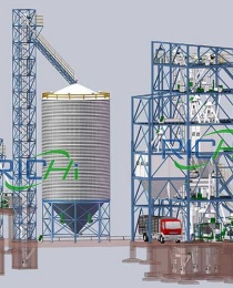 Animal feed production line