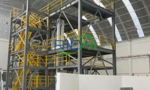 Brazil 1.5 tons/hour dry fish feed extrusion production line