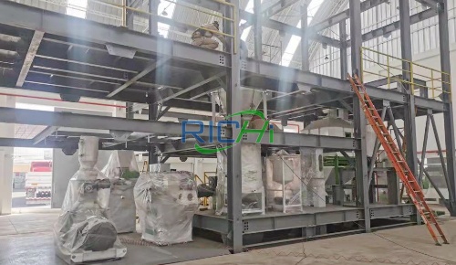 Indonesia 1 ton/hour dry fish feed machine project