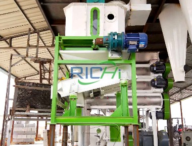 1.5T/H Small Fish Feed Production Line in Philippines