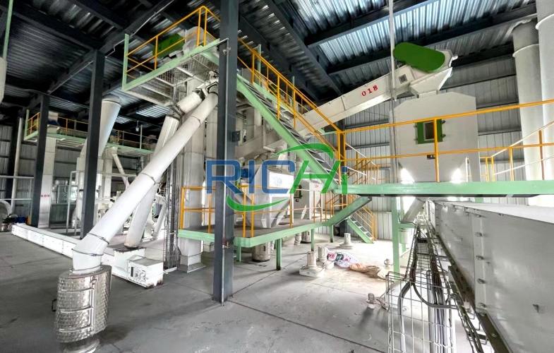 Uzbekistan 10-15T/H Poultry Feed Factory Project