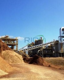 Wood pellet line project