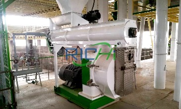 Working principle of goat feed pellet making machine