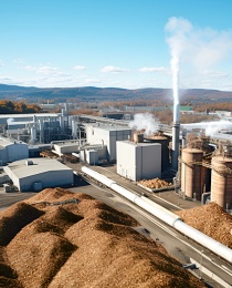 Biomass pellet production line project