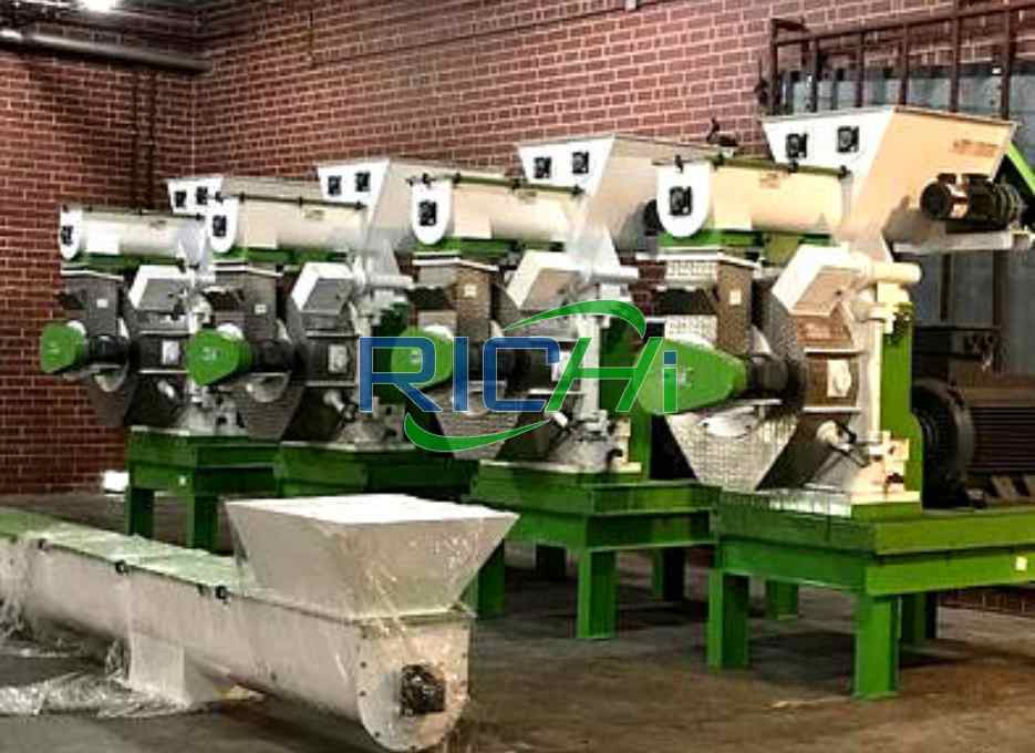 10T/H biomass wood fuel pellet production plant in the United States