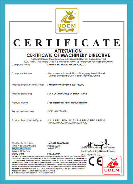 Certificate UDEM