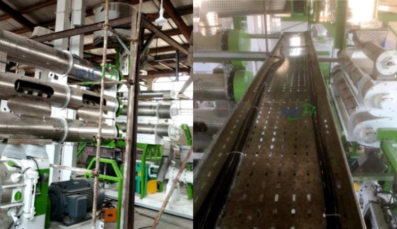 0.5 ton/hour small floating fish feed precision production line
