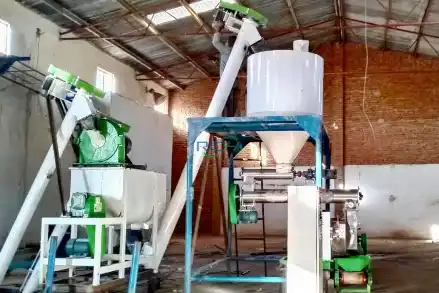 0.8T/H animal feed mill for sale South Africa