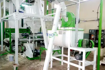 3T/H animal feed pellet making machine For Sale Vietnam